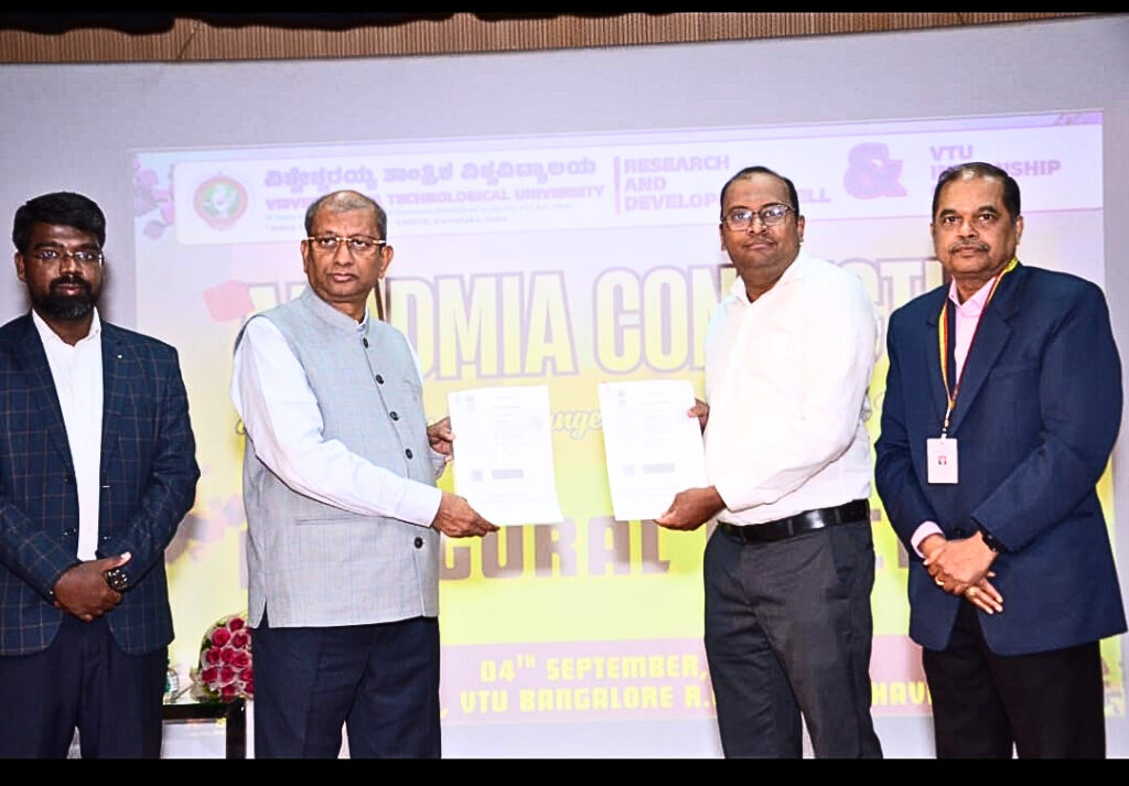 Internships 1 VTU Internship MOU Signing Program